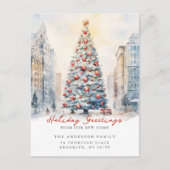 Weihnachten in der City Street Ankündigung (Vorderseite)