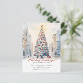 Weihnachten in der City Street Ankündigung (Stehend Vorderseite)