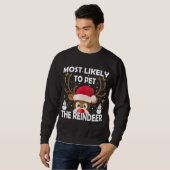 Weihnachten in der Familie wird wahrscheinlich das Sweatshirt (Vorne ganz)