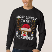Weihnachten in der Familie wird wahrscheinlich das Sweatshirt (Vorderseite)