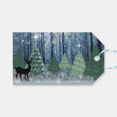 Weihnachten in der Geschenkmarke "Forest Design" Geschenkanhänger (Vorderseite (Horizontal))