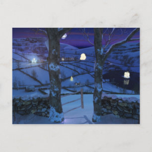 Weihnachten in der Glen Postkarte