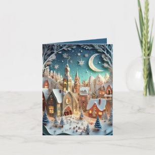 Weihnachten in der Heimat Karte