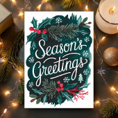 Weihnachten in der Hochsaison - Watercolor