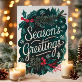 Weihnachten in der Hochsaison - Watercolor