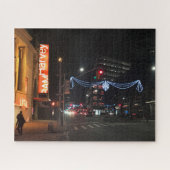 Weihnachten in der Innenstadt von Brooklyn, New Yo Puzzle (Horizontal)