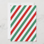 Weihnachten in der Juli-Party Einladung (Rückseite)