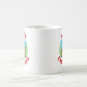 Weihnachten in der Kirche Christlich Traditionell Kaffeetasse (Mittel)