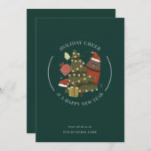 Weihnachten in der modernen Whimsistik (Vorne/Hinten)