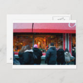 Weihnachten in der NYC Fensteranzeige (Vorne/Hinten)