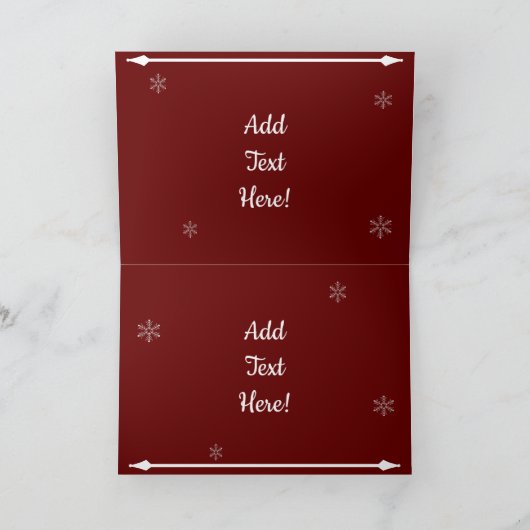 Weihnachten in der Scheune (Innenseite)