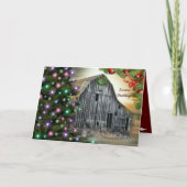 Weihnachten in der Scheune (Vorderseite)