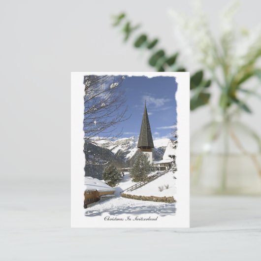 Weihnachten in der Schweiz (Stehend Vorderseite)