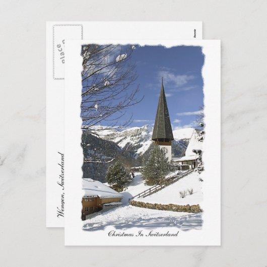 Weihnachten in der Schweiz (Vorne/Hinten)