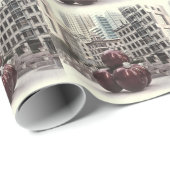 WEIHNACHTEN IN DER STADT GESCHENKPAPIER (Rolleneckpunkt)