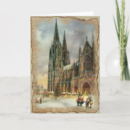 Weihnachten in der Stadt - Grußkarte