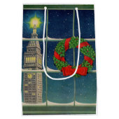 Weihnachten in der Stadt Mittlere Geschenktüte (Rückseite)