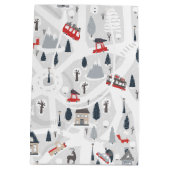 Weihnachten in der Stadt Mittlere Geschenktüte (Rückseite)