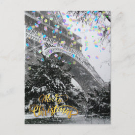 Weihnachten in der Stadt. Postkarte