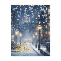 Weihnachten in der Stadt.