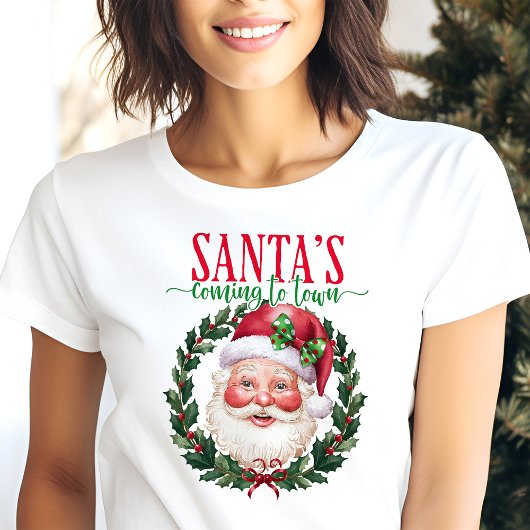 Weihnachten in der Stadt Tri-Blend Shirt