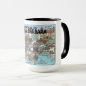 Weihnachten in der Tasse Santa Barbara (VorderseiteRechts)