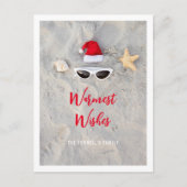 Weihnachten in der Weihnachtsmannmütze im Juli (Vorderseite)