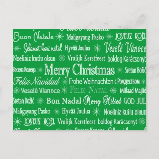 Weihnachten in der Welt (Vorderseite)