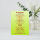 Weihnachten in der Welt (Stehend Vorderseite)