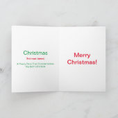 Weihnachten in der Welt I-Karte (Innenseite)