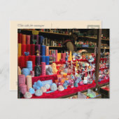 Weihnachten in Deutschland: Kerzen erhellen Weihna (Vorne/Hinten)