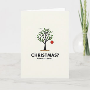 Weihnachten in dieser Wirtschaftskarte Karte