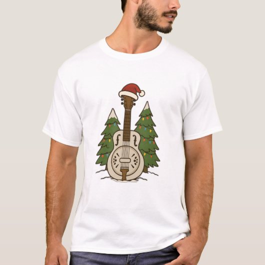Weihnachten in Dobro - Feierliche Feiertage T-Shirt (Vorderseite)
