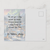 Weihnachten in einem Bergdorf, Polarlichter (Rückseite)