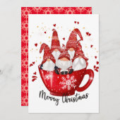 Weihnachten in einem Cup frohe Weihnachten (Vorne/Hinten)