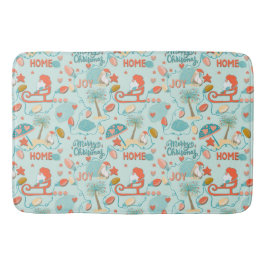 Weihnachten in Florida Badematte