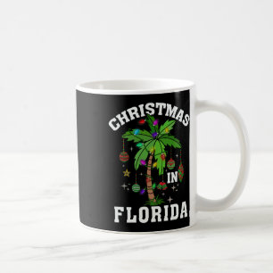 Weihnachten in Florida Deck Der Palme Tree Xmas Wi Kaffeetasse