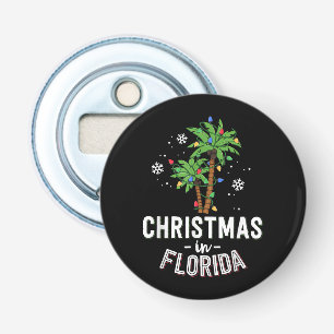 Weihnachten in Florida Deck Die Palmen Familie Va Flaschenöffner