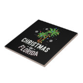 Weihnachten in Florida Deck Die Palmen Familie Va Fliese (Seite)