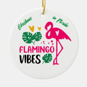 Weihnachten in Florida flamingo Vibes Dekoration