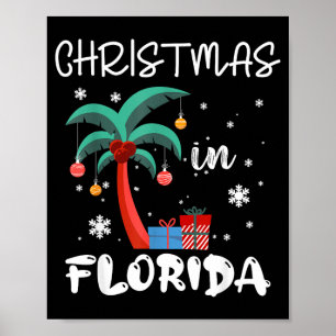 Weihnachten in FLORIDA Reise 2025 Familientreffen Poster