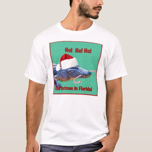Weihnachten in Florida-T - Shirt (Vorderseite)