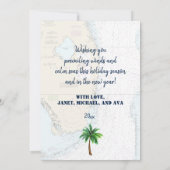 Weihnachten in Florida Tropical Happy Holidays (Rückseite)