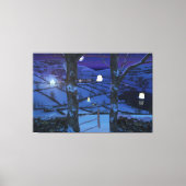 Weihnachten in Glen Canvas Print Leinwanddruck (Vorderseite)