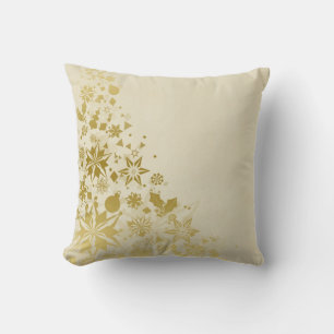 Weihnachten in Gold Kissen