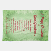 Weihnachten in Großraum-Großraum-Haus Küchentücher (Horizontal)