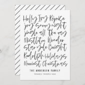 Weihnachten in Handschrift (Vorne/Hinten)