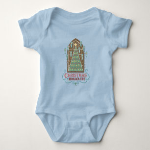 Weihnachten in HOGWARTS™ Cookie-Grafik Baby Strampler