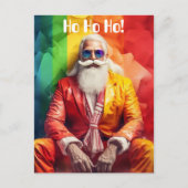 Weihnachten in jeder Farbe Postkarte (Vorderseite)