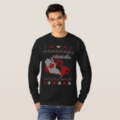 Weihnachten in Kanada T-Shirt (Vorne ganz)